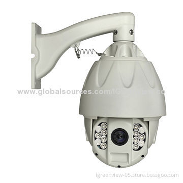 IR Speed Dome Camera, 30x optical Zoom, 700TVL150M IR Distance, IP66